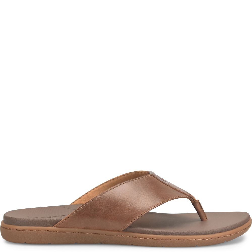 Born Gavin Sandals Brown Cuero Product ID-oIfCuUkL