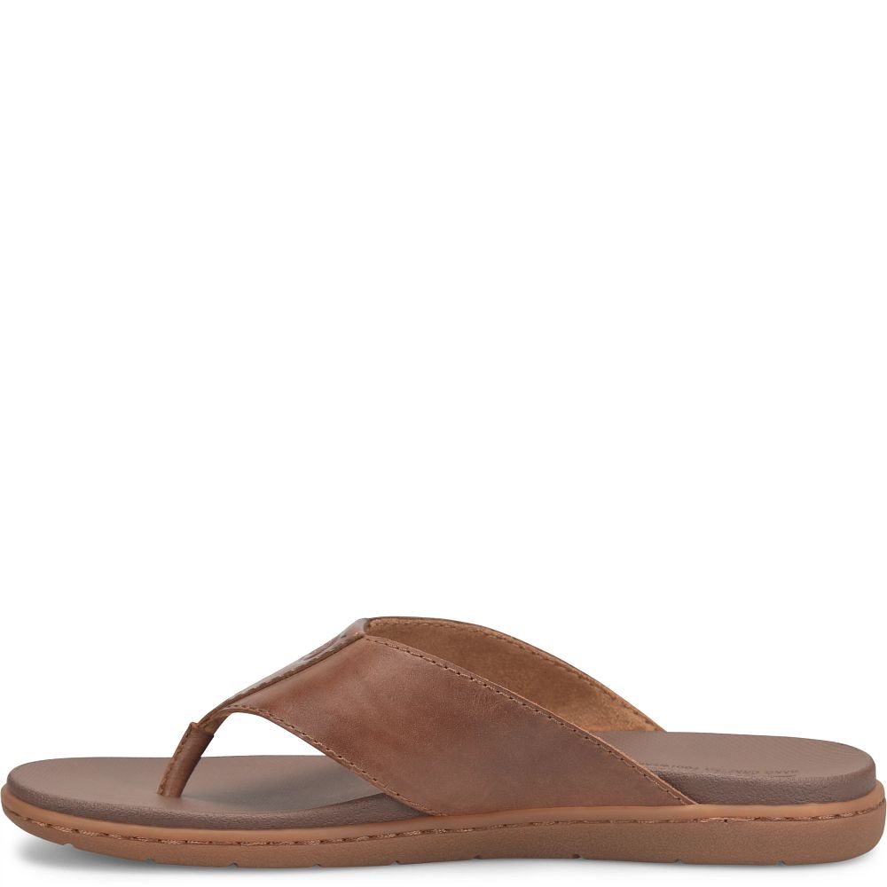 Born Gavin Sandals Brown Cuero Product ID-oIfCuUkL