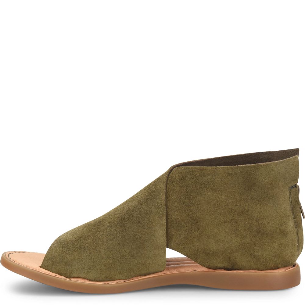 Born Iwa Sandals Army Green Suede Product ID-ogjDXtkM