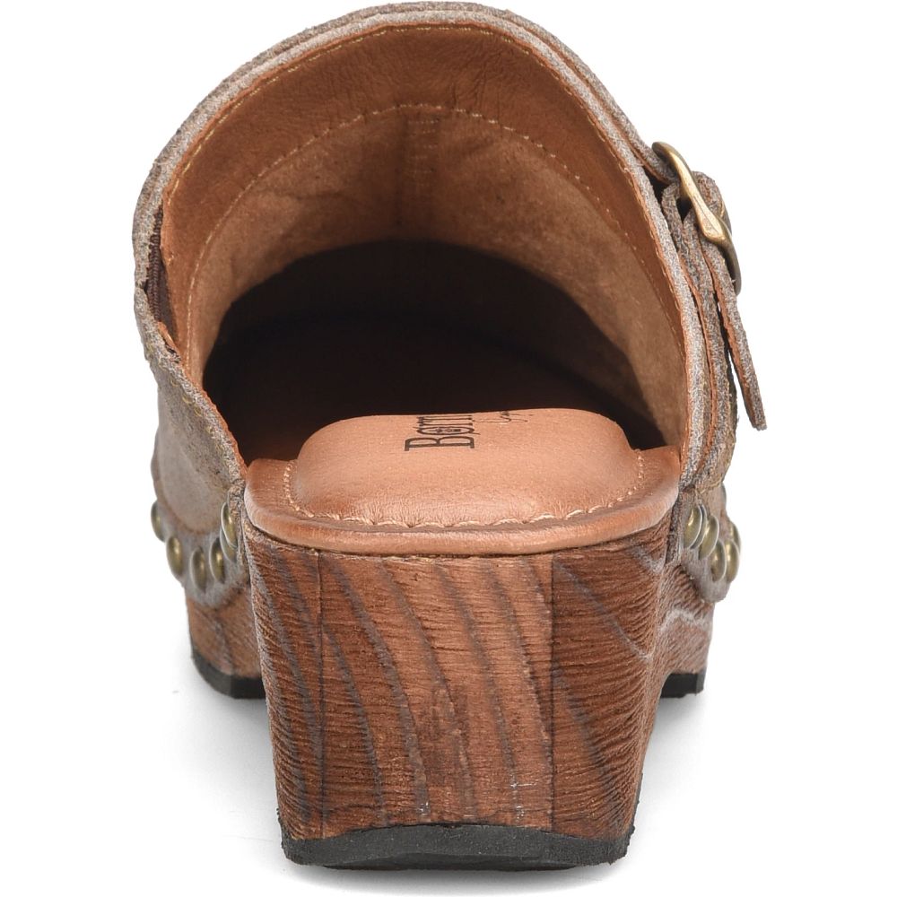 Born Jewel Clogs Taupe Avola Distressed Product ID-q5JMJFfV
