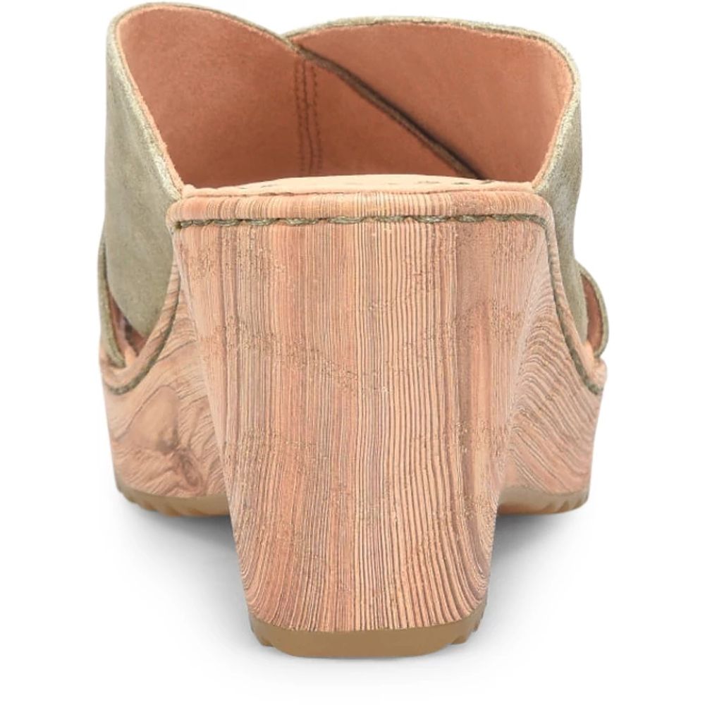 Born Nora Sandals Kiwi Suede Product ID-q8u8e0Ua