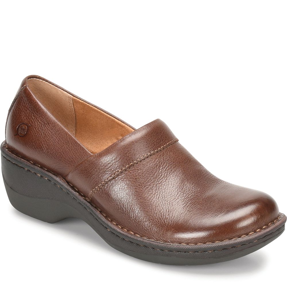 Born Toby Duo Clogs Chocolate Product ID-qoB9CSqp