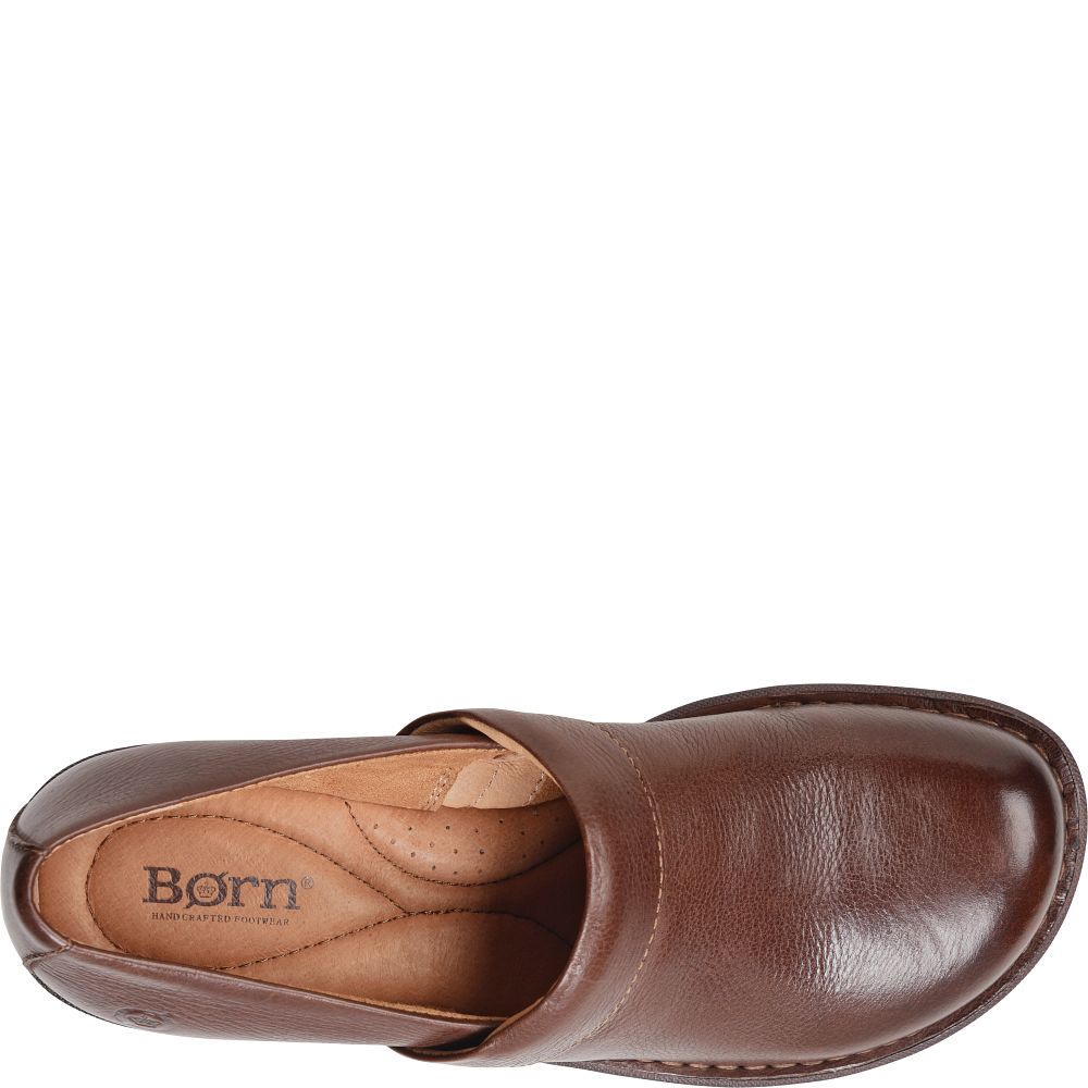 Born Toby Duo Clogs Chocolate Product ID-qoB9CSqp