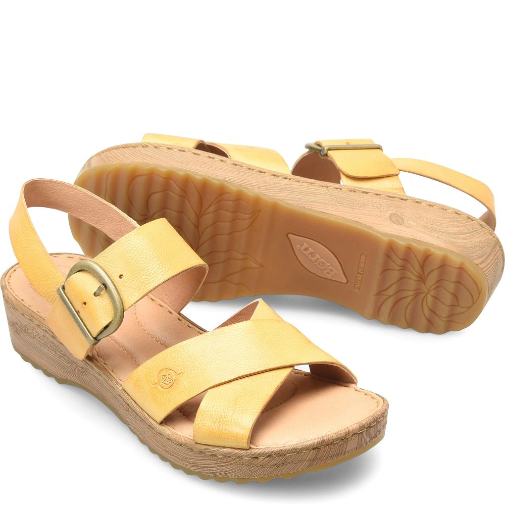 Born Aida Sandals Sunflower Product ID-uDJmnqmv Born Aida Sandals Sunflower Product ID-uDJmnqmv