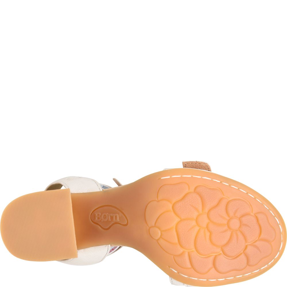 Born Tahlia Sandals White Ivory Product ID-v2F2AO1c