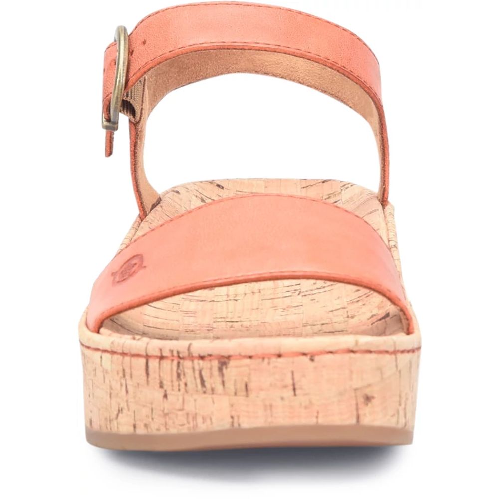 Born Sari Sandals Orange Papaya Product ID-v61lDPSd