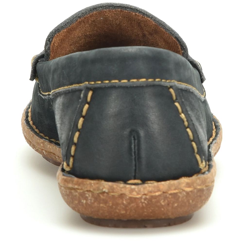 Born Nerina Slip-Ons Navy Sailor Nubuck Product ID-vnZXmEXm