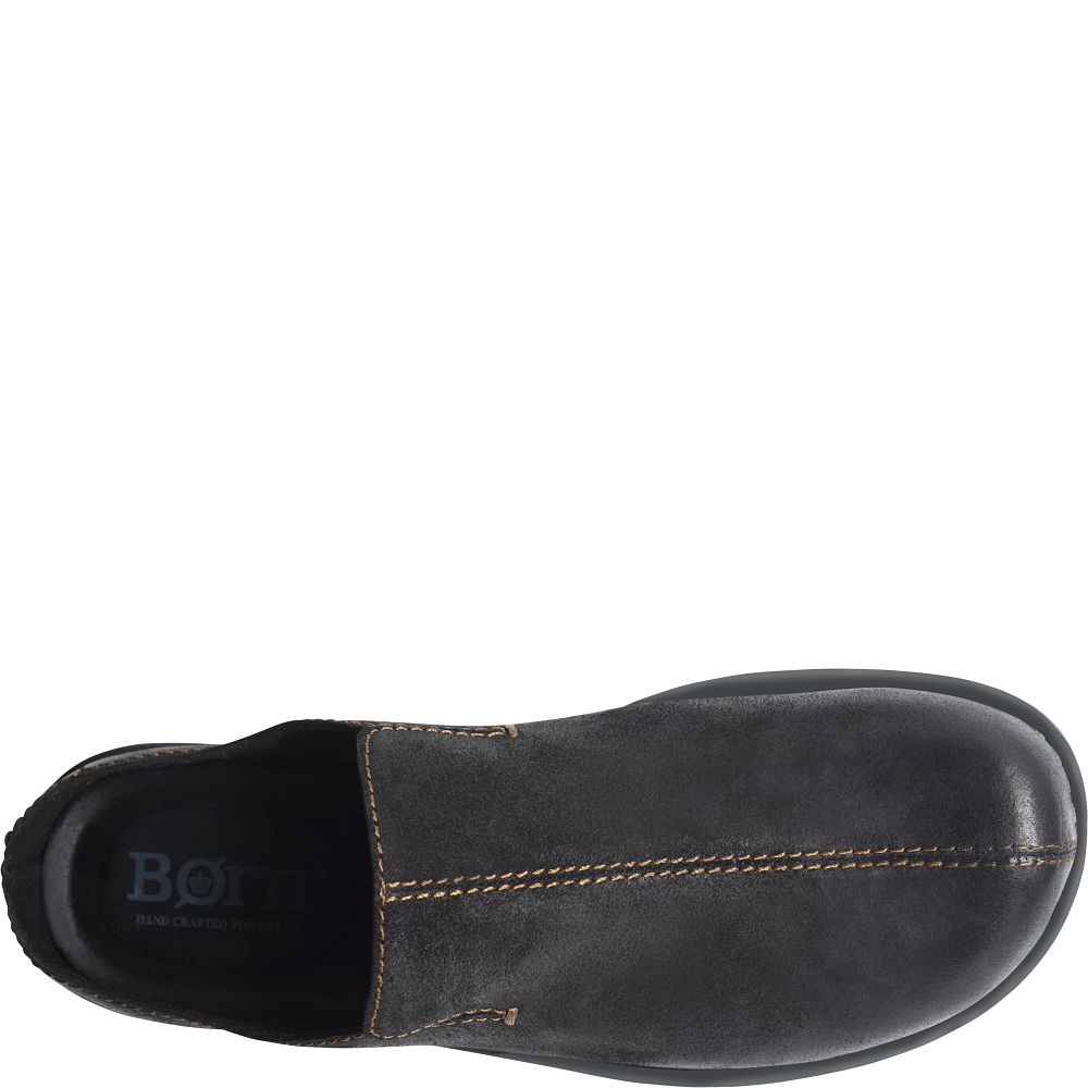 Born Jude Slip-Ons Black Distressed Product ID-vsWSR3FI Born Jude Slip-Ons Black Distressed Product ID-vsWSR3FI