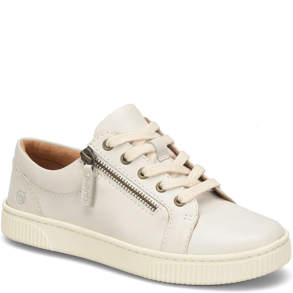 Born Paloma Slip-Ons White Shell Product ID-w4emlWdr