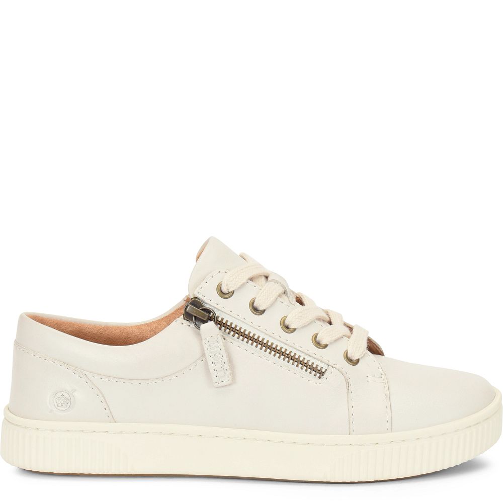 Born Paloma Slip-Ons White Shell Product ID-w4emlWdr