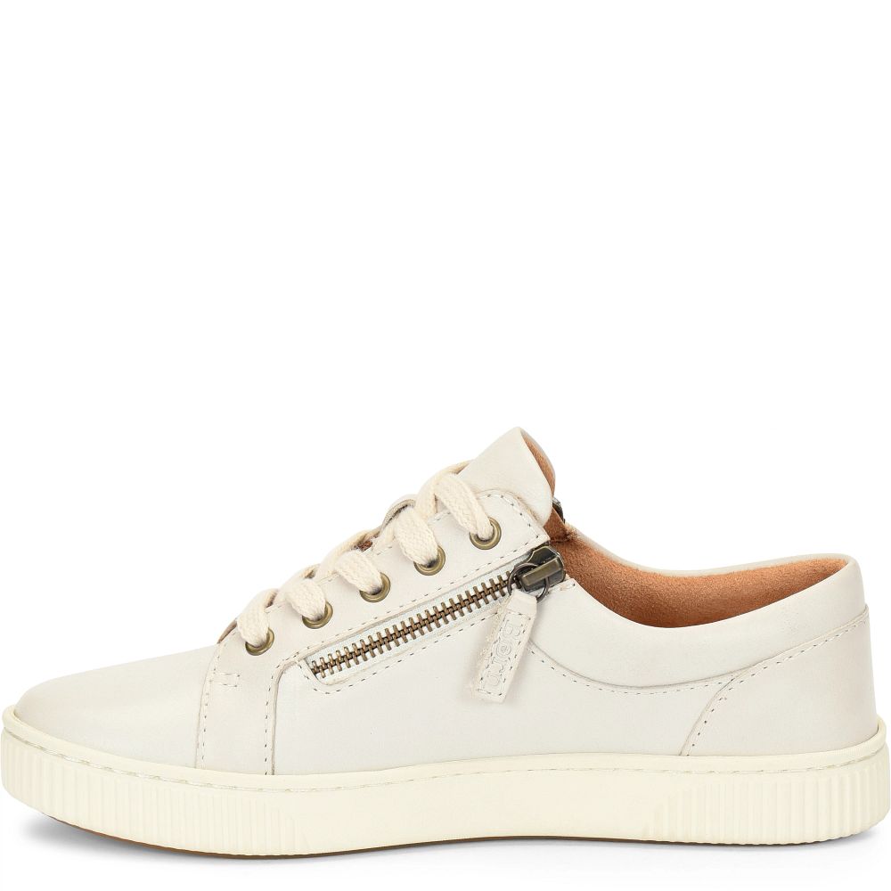 Born Paloma Slip-Ons White Shell Product ID-w4emlWdr