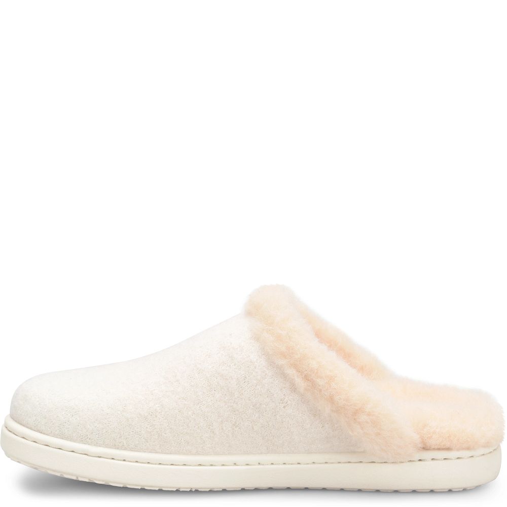 Born Zoe Slippers Winter White Wool Combo Product ID-waSbHhEx