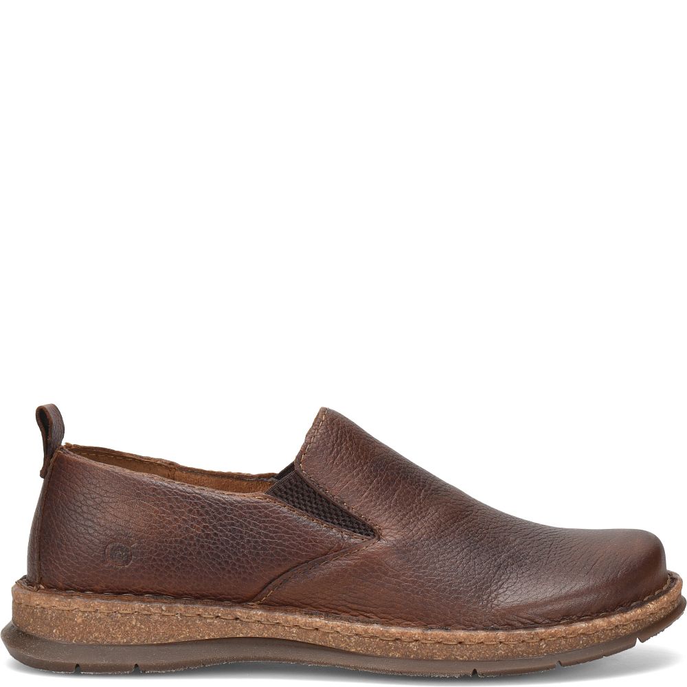 Born Bryson Slip-Ons Dark Brown Product ID-whY5PtVL