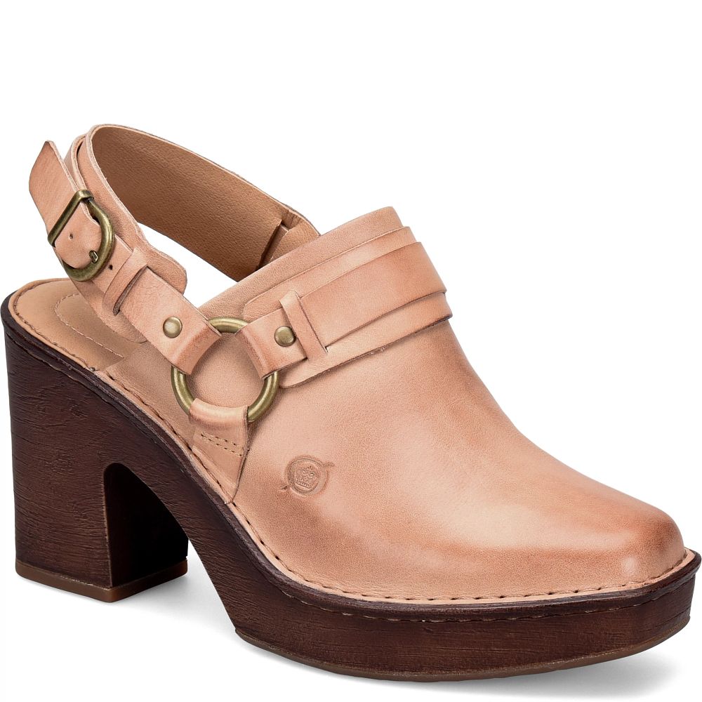 Born Hudson Clogs Natural Product ID-x0gbGZ16