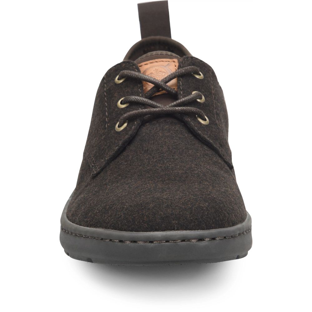 Born Marcus Slip-Ons Dark Brown Wool Combo Product ID-x7Le2fx5 Born Marcus Slip-Ons Dark Brown Wool Combo Product ID-x7Le2fx5