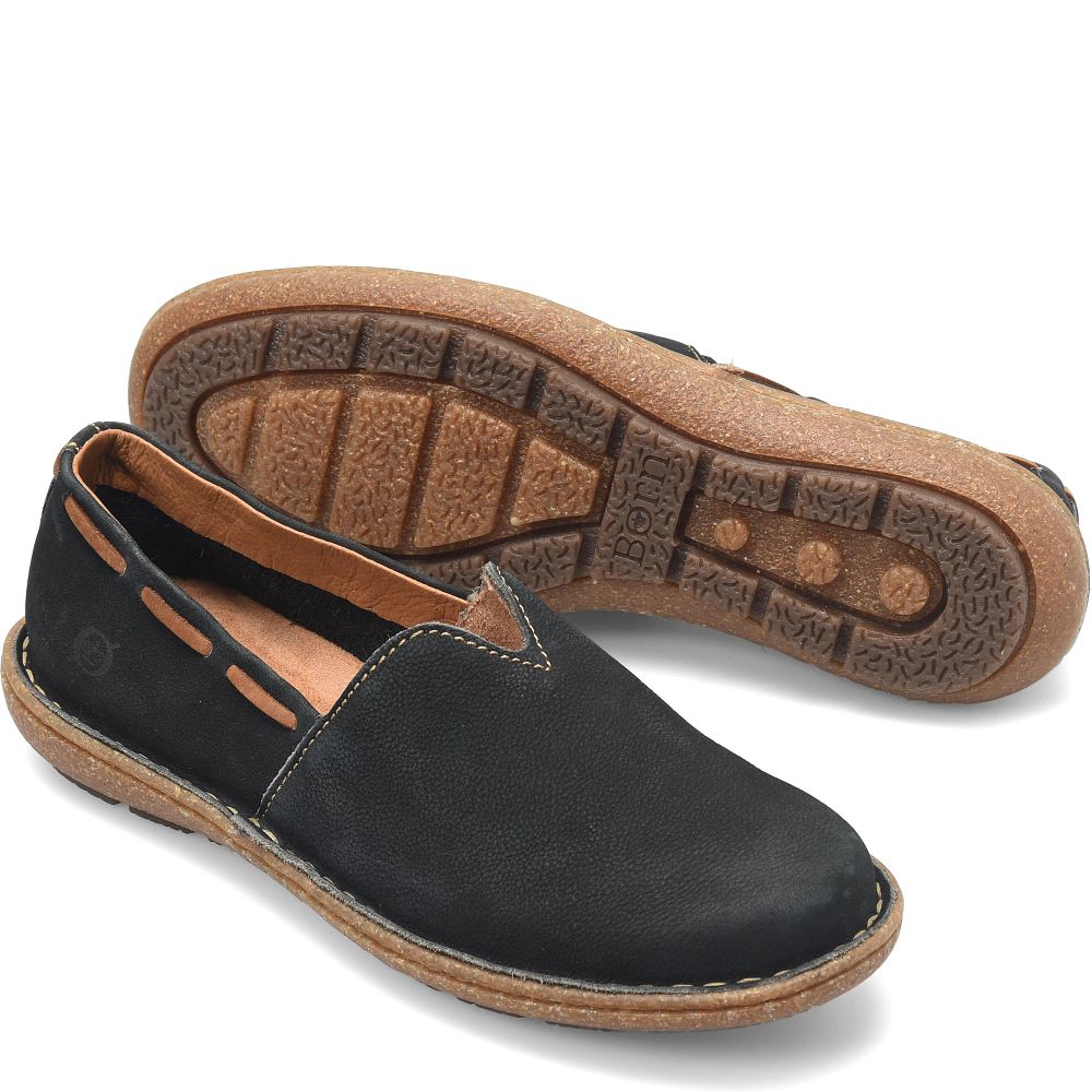 Born Naya Slip-Ons Black Product ID-xSjvlfg3