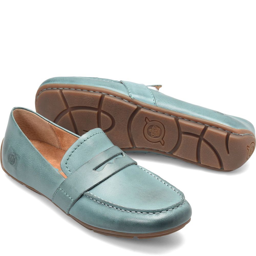 Born Melinda Slip-Ons Turquoise Cayman Product ID-xV8c52BP  Born Melinda Slip-Ons Turquoise Cayman Product ID-xV8c52BP