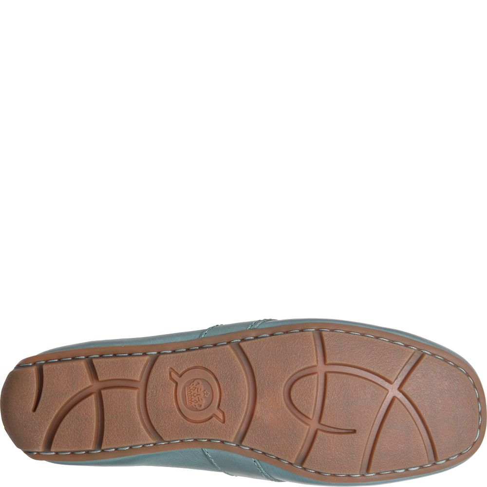Born Melinda Slip-Ons Turquoise Cayman Product ID-xV8c52BP