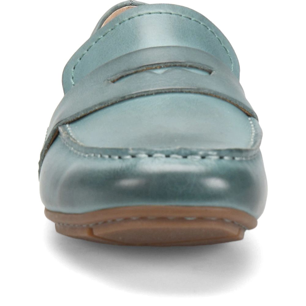 Born Melinda Slip-Ons Turquoise Cayman Product ID-xV8c52BP