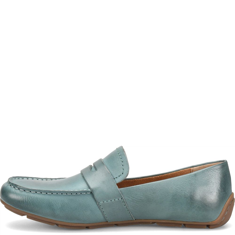 Born Melinda Slip-Ons Turquoise Cayman Product ID-xV8c52BP