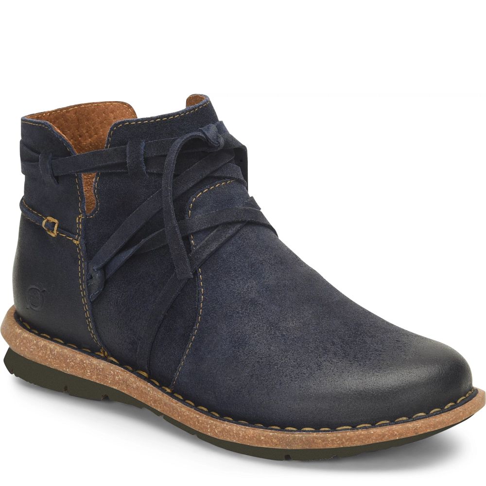 Born Tarkiln Boots Navy Blue Distressed Product ID-zABtYJOx