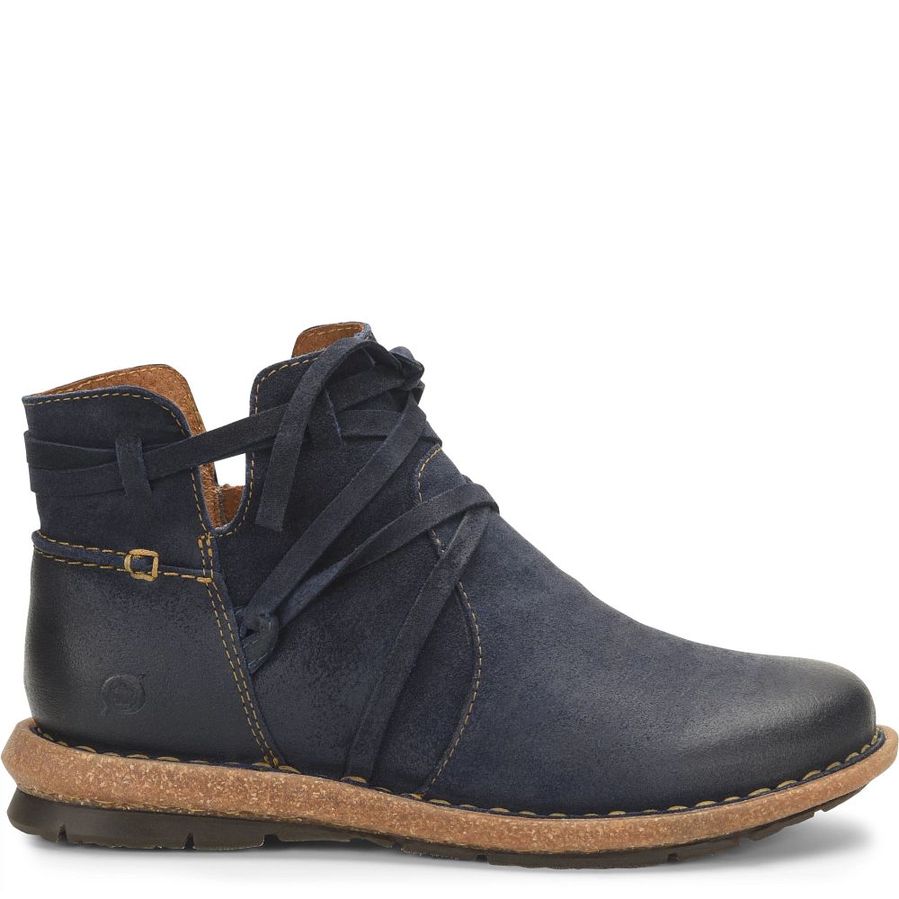 Born Tarkiln Boots Navy Blue Distressed Product ID-zABtYJOx