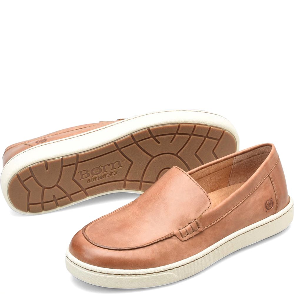 Born Axel Slip-Ons Cuoio Brown Product ID-zYR0Rxm0